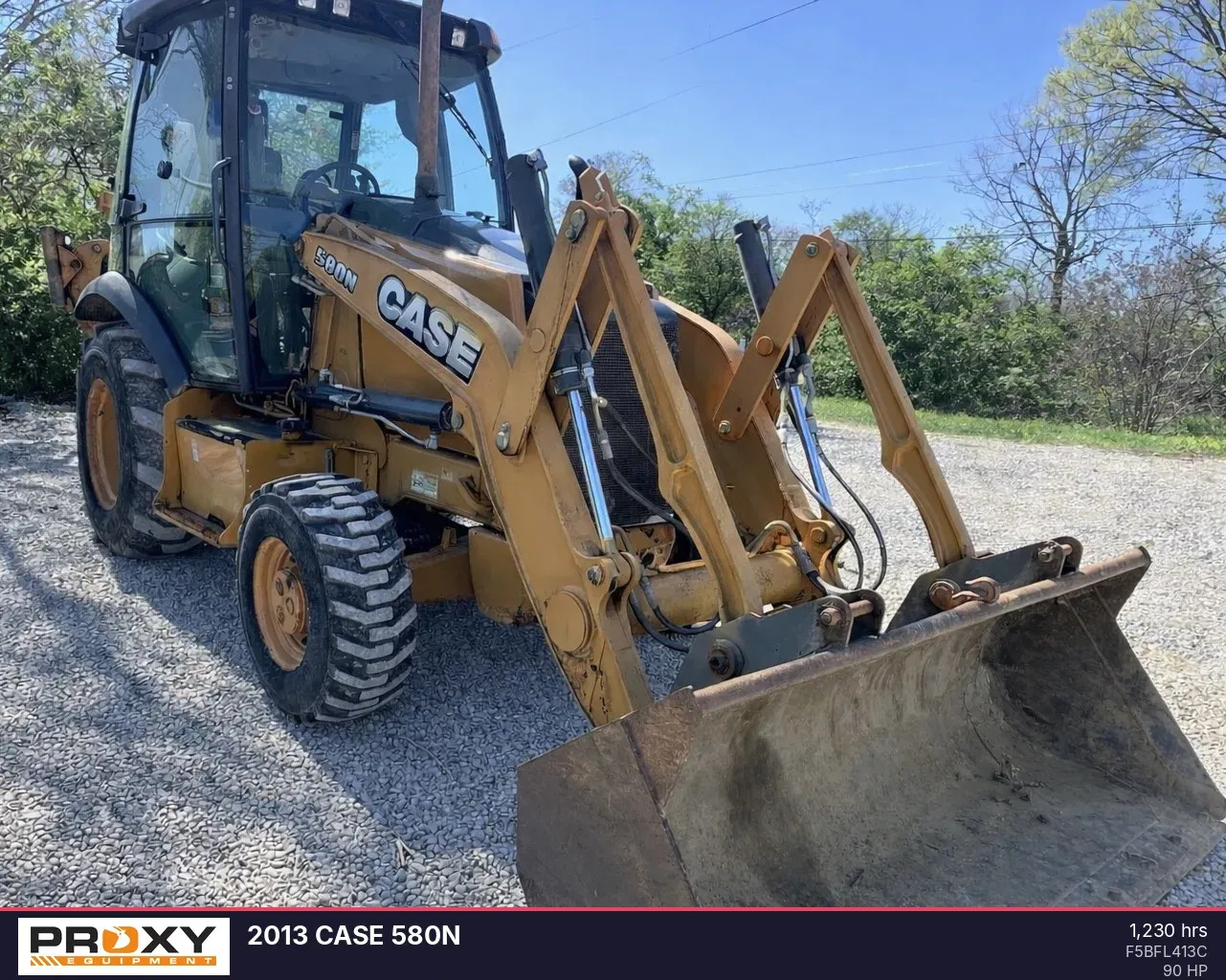 2013 Case 580N Equipment Image0