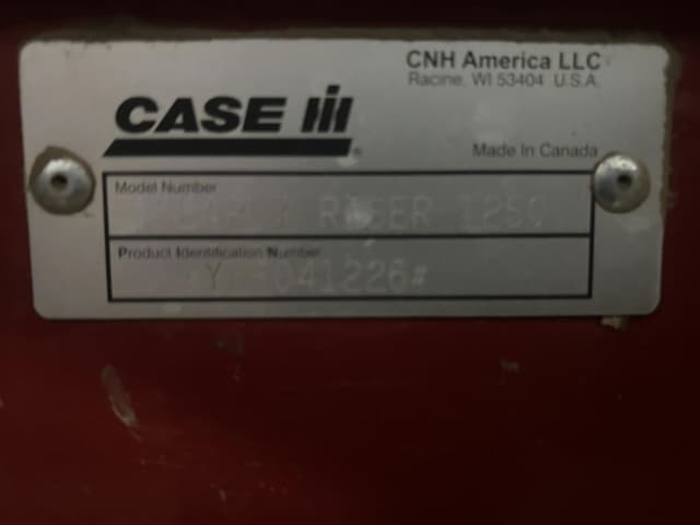 Image of Case IH 1250 equipment image 1