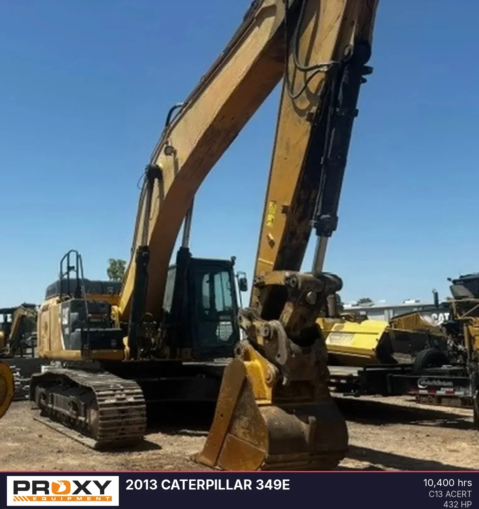 2013 Caterpillar 349E Equipment Image0