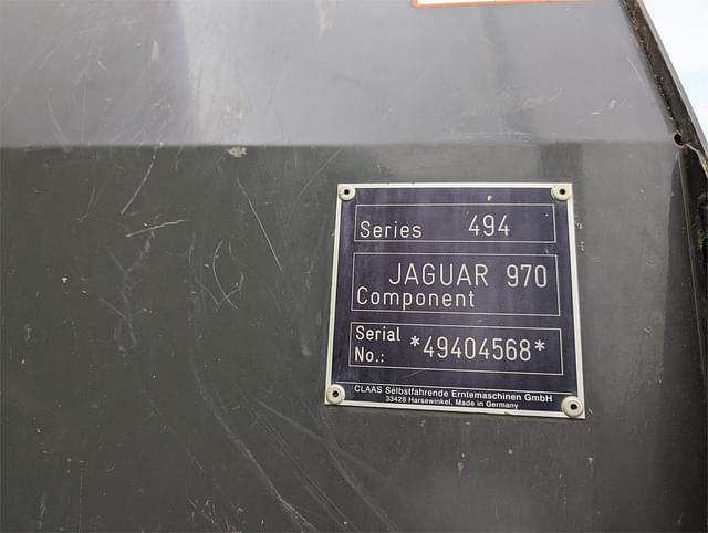 Image of CLAAS Jaguar 970 equipment image 1