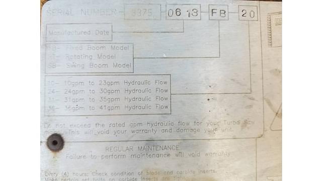 Image of Dougherty Forestry Mfg Turbo Saw equipment image 1