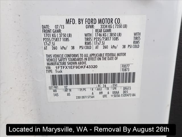 Image of Ford F-150 equipment image 2