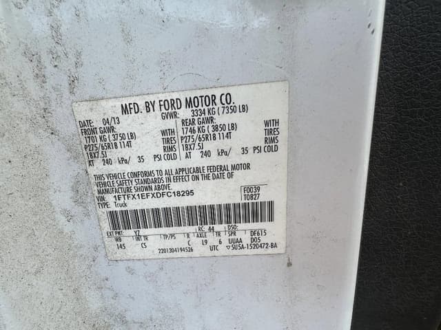Image of Ford F-150 equipment image 4