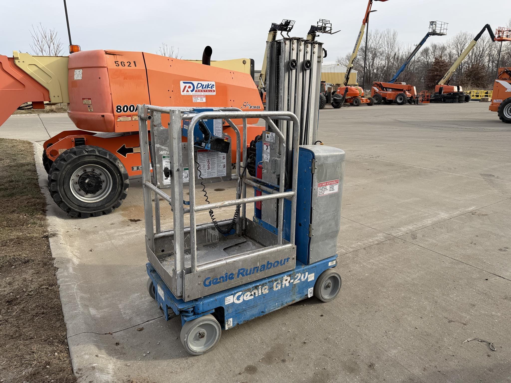 2013 Genie GR20 Equipment Image0