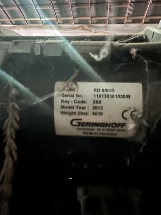 Image of Geringhoff RD800/B equipment image 2
