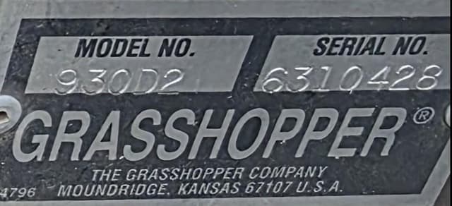 Image of Grasshopper 930D equipment image 1