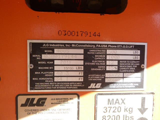 Image of JLG 400S equipment image 4