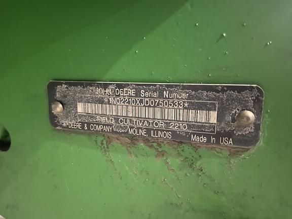Image of John Deere 2210 equipment image 4