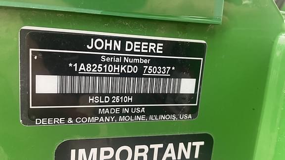 Image of John Deere 2510H equipment image 3