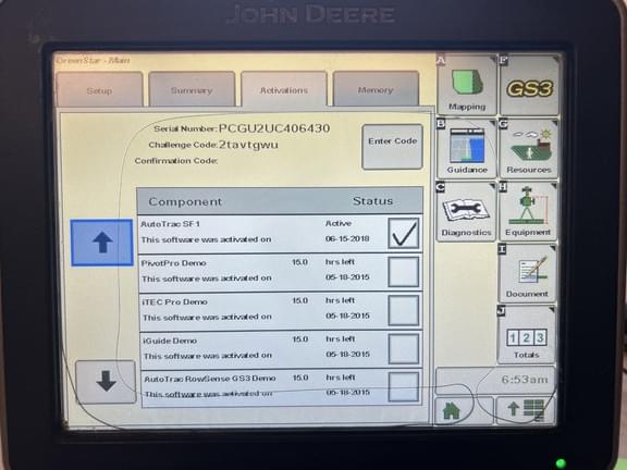 Image of John Deere GreenStar 2630 Image 1