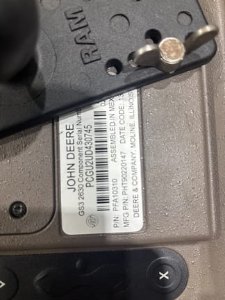 2013 John Deere GreenStar 2630 Equipment Image0