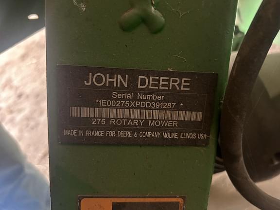 Image of John Deere 275 equipment image 3