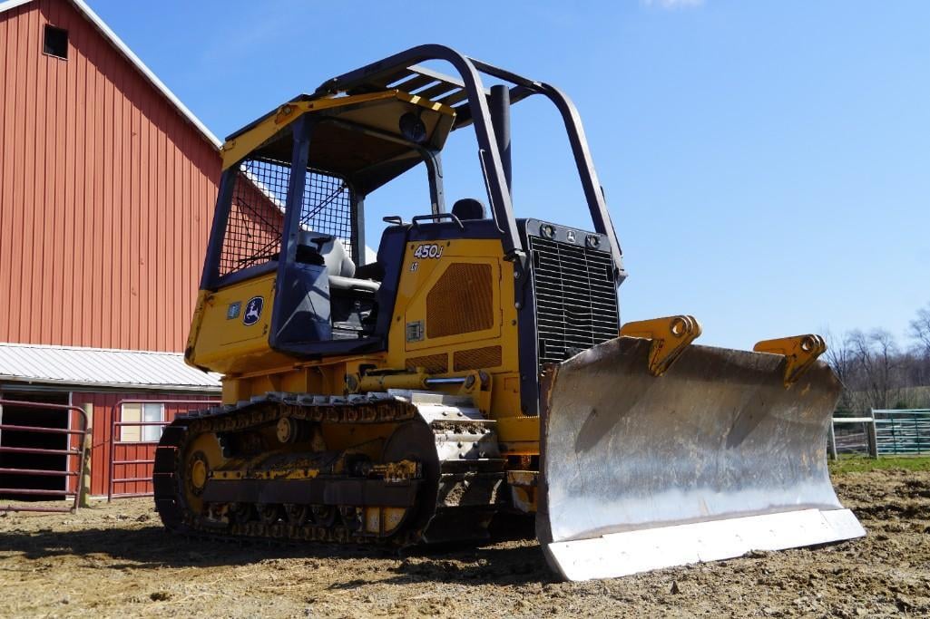 SOLD - 2013 John Deere 450J LT Dozer Construction with 3,417 Hrs ...