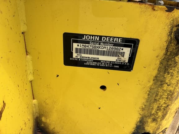 Image of John Deere 47 equipment image 4