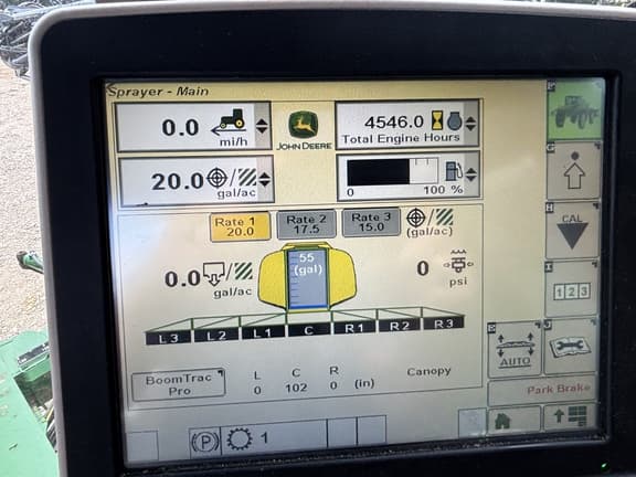 Image of John Deere 4830 equipment image 4