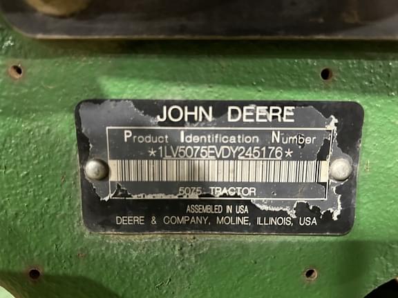 Image of John Deere 5075E equipment image 3