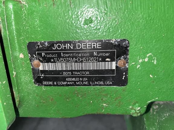 Image of John Deere 5075M equipment image 2