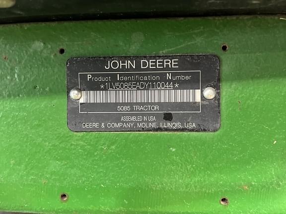 Image of John Deere 5085E equipment image 1