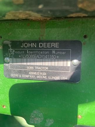 Image of John Deere 5085E equipment image 3