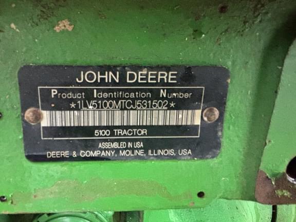 Image of John Deere 5100M equipment image 2