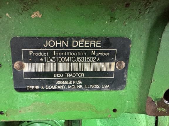 Image of John Deere 5100M equipment image 2