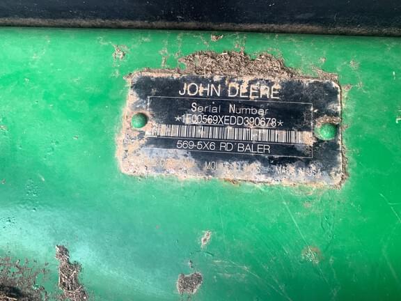 Image of John Deere 569 Silage Special equipment image 4
