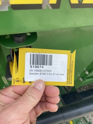 Image of John Deere 608C equipment image 1