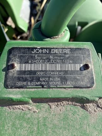Image of John Deere 612C equipment image 4