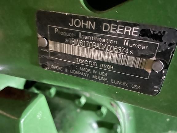 Image of John Deere 6170R equipment image 2