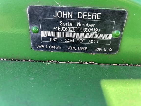 Image of John Deere 630 equipment image 1