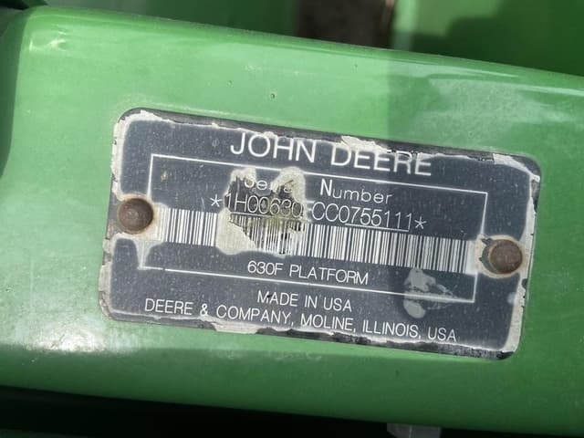 Image of John Deere 630F equipment image 1