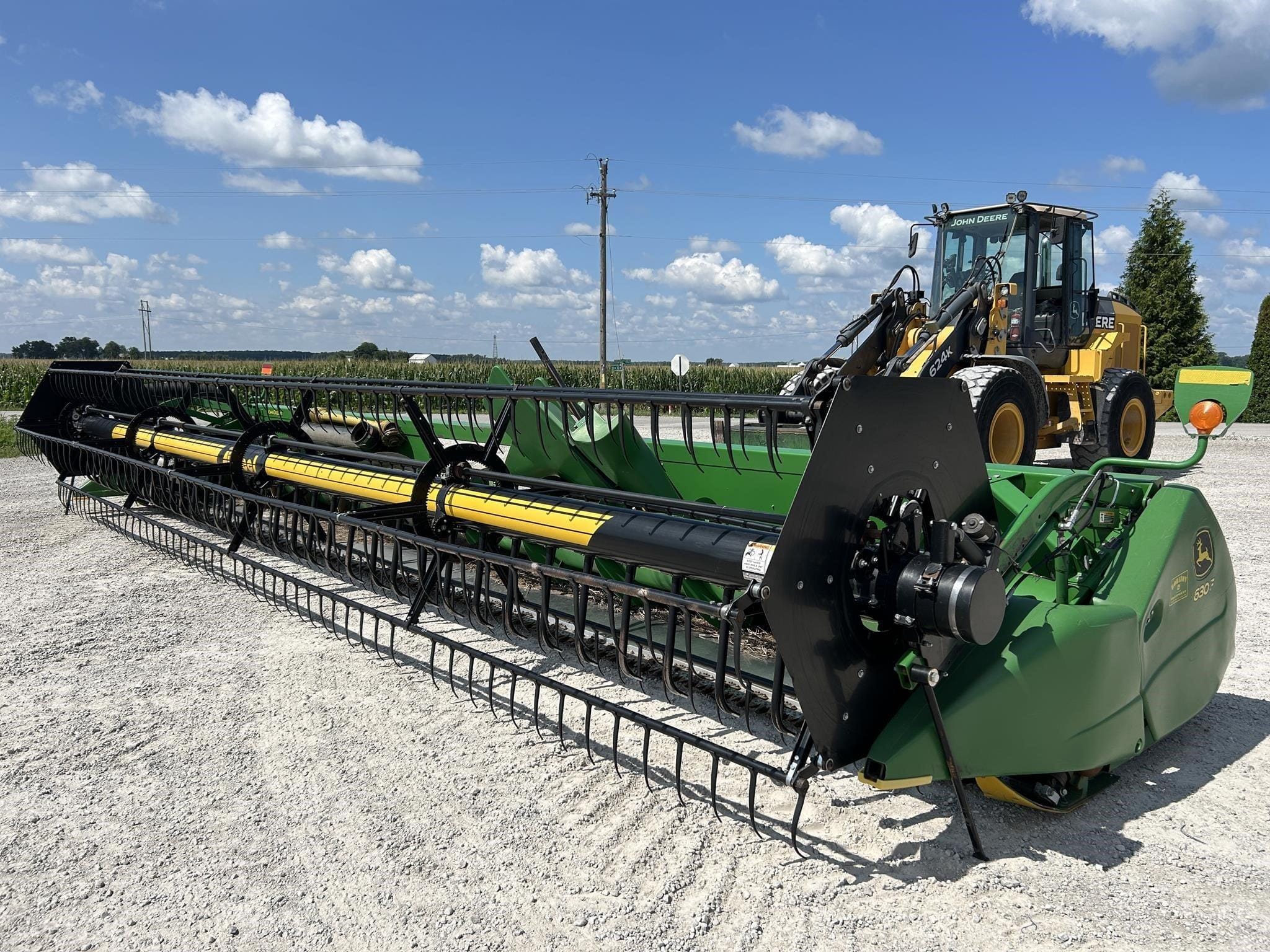 2013 John Deere 630F Equipment Image0