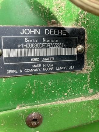 Image of John Deere 635D Primary Image