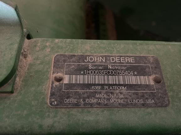 Image of John Deere 635F equipment image 1
