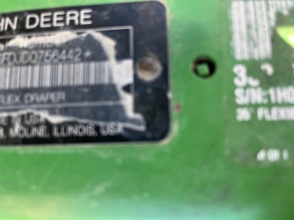 Image of John Deere 635FD equipment image 2