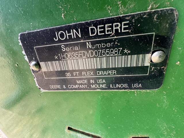 Image of John Deere 635FD equipment image 2