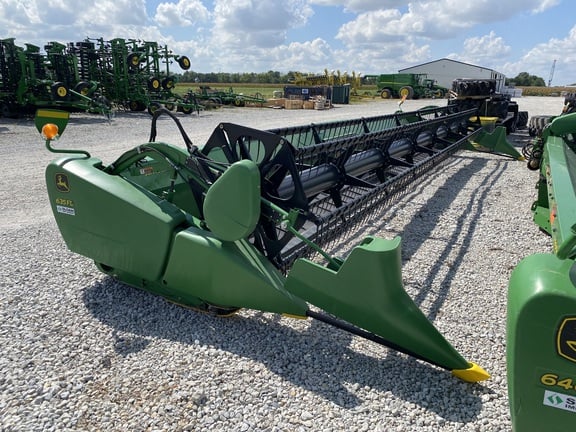 SOLD - 2013 John Deere 635FD Stock No. 200029 Harvesting with 35 ft ...