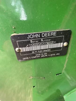 Image of John Deere 635FD equipment image 2