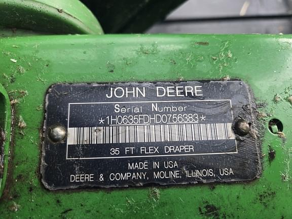 Image of John Deere 635FD equipment image 4