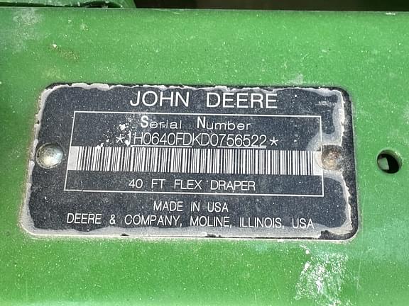 Image of John Deere 640FD equipment image 4