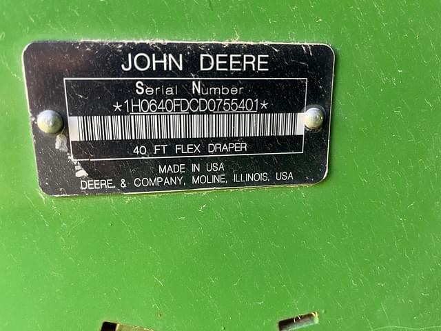 Image of John Deere 640FD equipment image 2