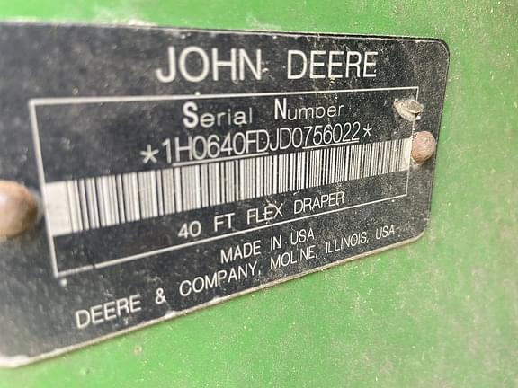 Image of John Deere 640FD equipment image 2