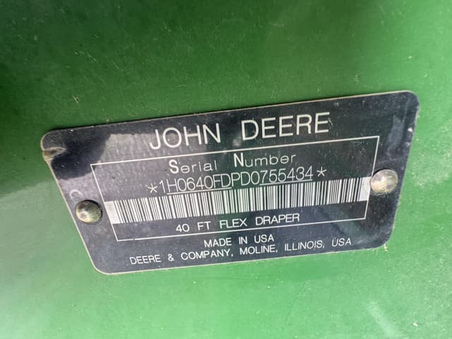 Image of John Deere 640FD equipment image 2
