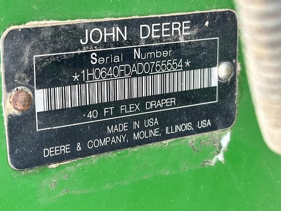 Image of John Deere 640FD Image 1