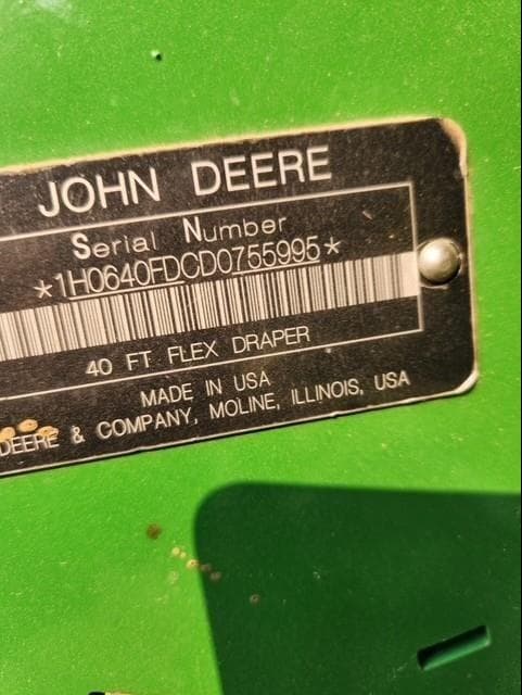 Image of John Deere 640FD equipment image 1