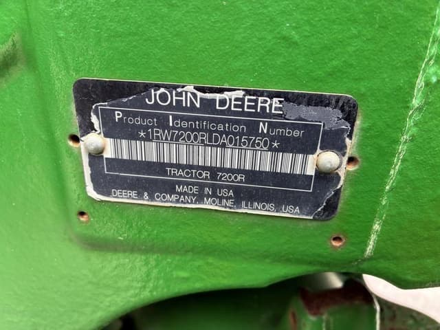 Image of John Deere 7200R equipment image 1