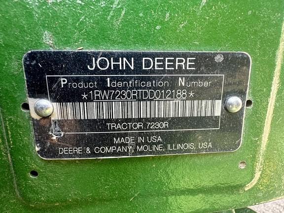 Image of John Deere 7230R equipment image 1