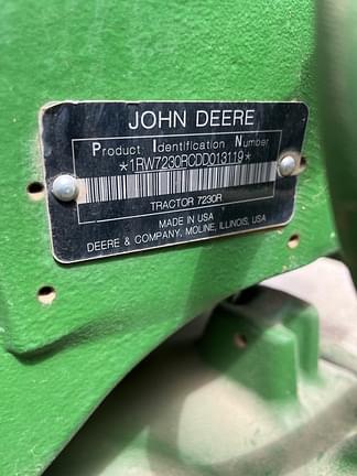 Image of John Deere 7230R equipment image 2
