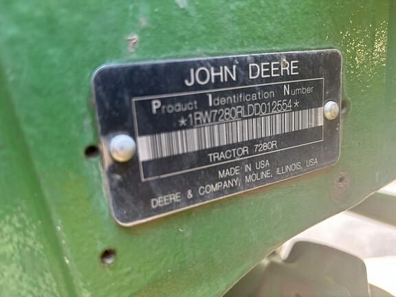 Image of John Deere 7280R equipment image 3