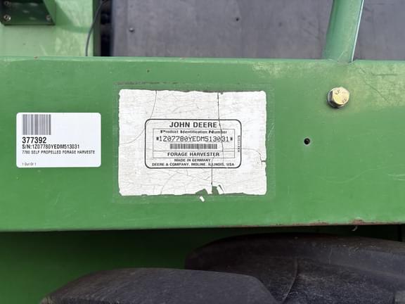 Image of John Deere 7780 equipment image 4